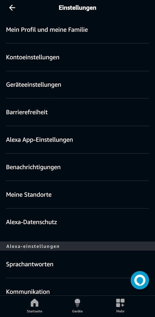 Alexa blinkt gelb - das kannst du tun