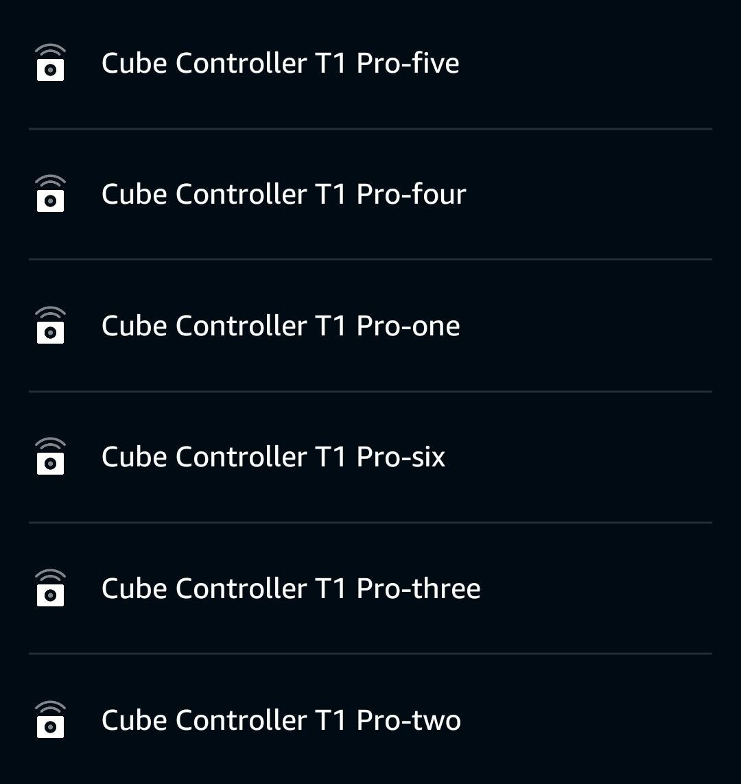 Aqara Cube T1 Pro Auslöser in Alexa-App
