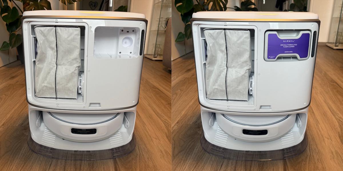 Absaugstation des Freo Z Ultra