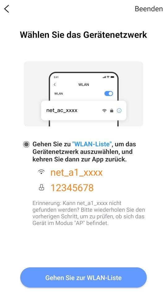 Midea Luftentfeuchter mit WLAN verbinden