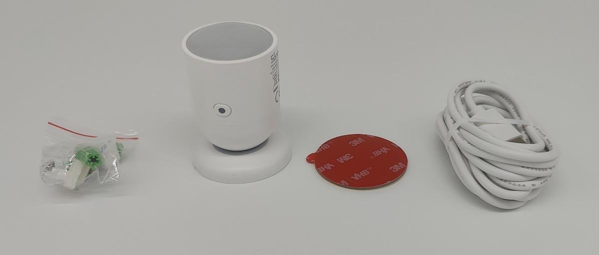 Das ist alles im Lieferumfang beim Sonoff SNZB-06P enthalten.