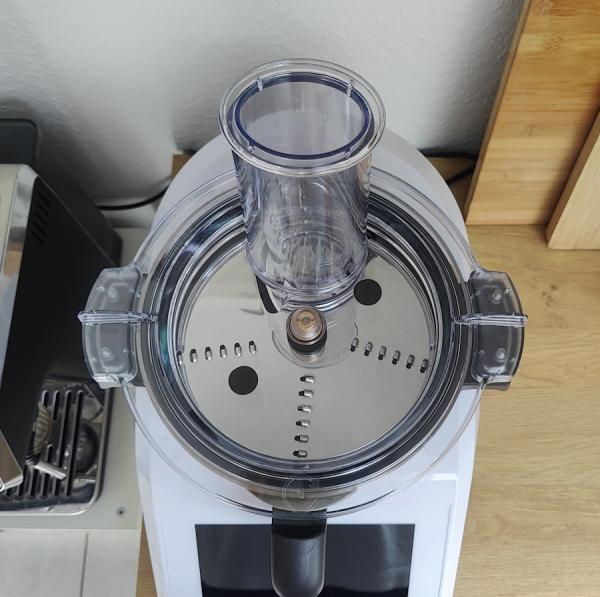 Der Food Processor von oben