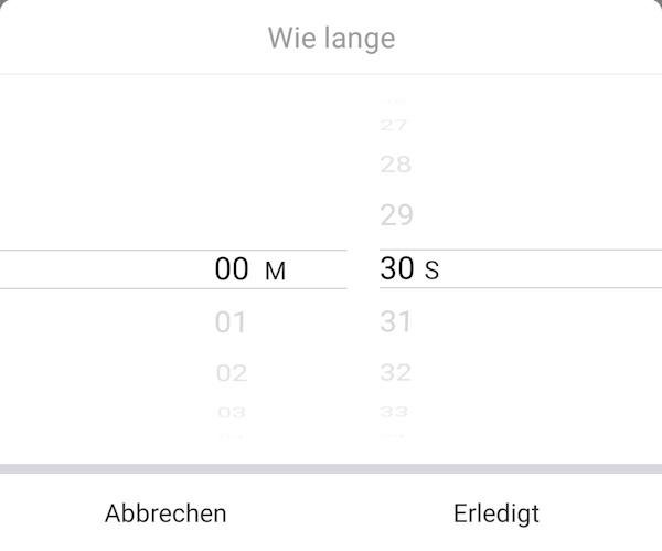 Wie lange soll der Rainpoint Bewässerungscomputer bewässern?