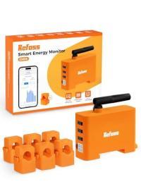 Refoss EM06 WLAN Stromzähler 3 Phasen Smart Meter mit 6 Messkanälen