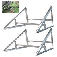 2 Paar SAVOLAR Solarmodul Halterung Balkonkraftwerk bis 117cm