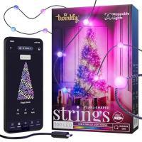 Twinkly Strings Pearls 100 LED, LED-Lichterkette in Perlenform