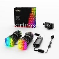 Twinkly Strings 400 LED RGB, LED-Lichterkette für Draußen und Drinnen