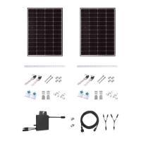 Balkonkraftwerk Dual Starter-Set, 2x 170 W