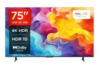 TCL 75V6B 75 Zoll, 4K Ultra HD, HDR TV, Smart TV unterstützt von Google TV