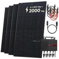 Solarway Balkonkraftwerk 2000W Komplett Steckdose