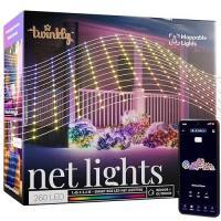 Twinkly Netzlichter, Flexibles LED-Gitter mit 260 RGB-LEDs