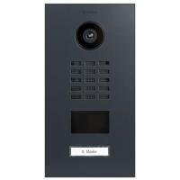 DoorBird D2101V IP Video Türstation, Anthrazitgrau (RAL 7016) | Video-Türsprechanlage mit 1 Ruftaste, RFID, HD-Video, Bewegungssensor