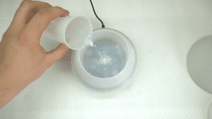 Der Tank des smart Aroma Diffusers fasst 200ml.